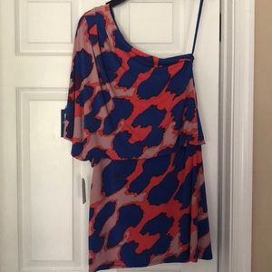 Jessica Simpson off the shoulder mini dress